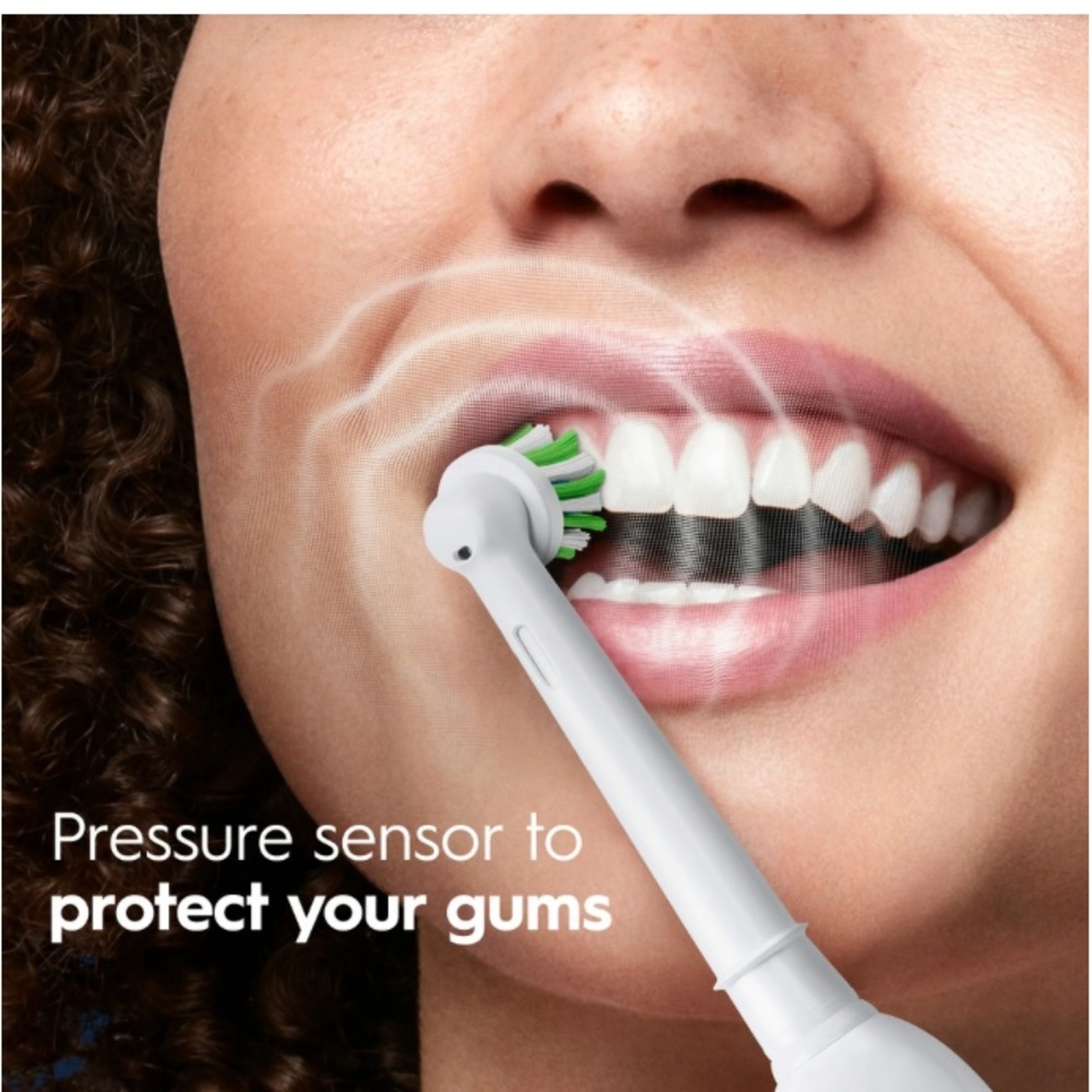 NIB Oral-B Pro 1000 Rechargeable Toothbrush, White ( 20 available ) - Picture 3 of 7